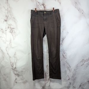 Toad & Co Pants Brown Earthworks Organic Cotton Pants.